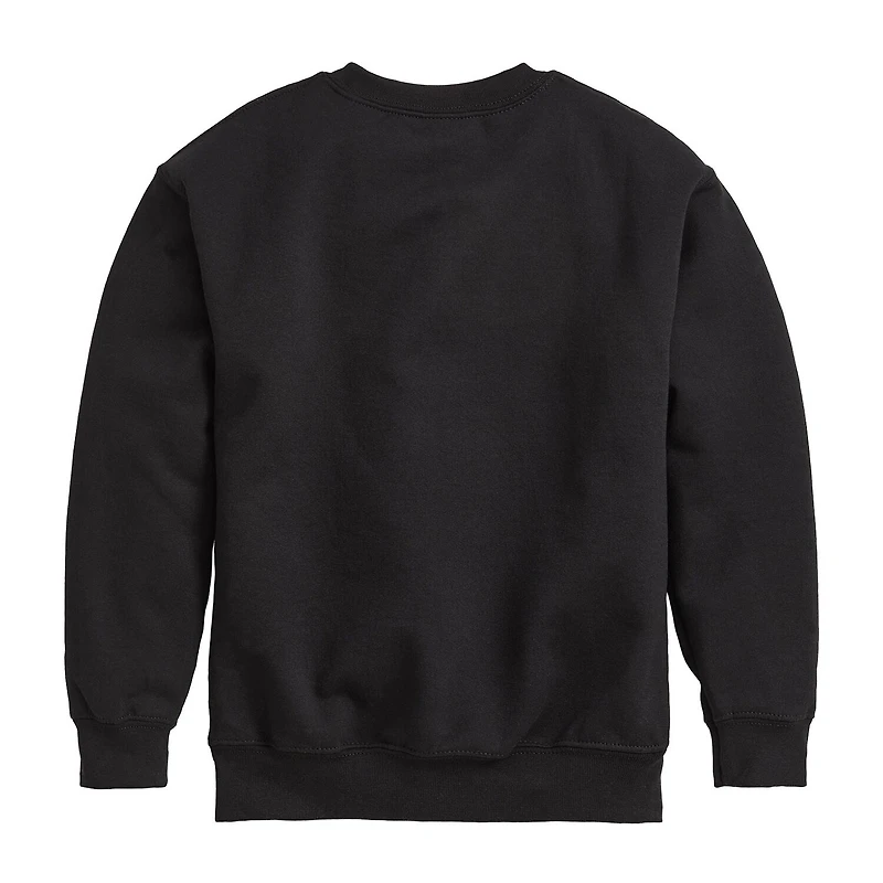 Little & Big Kid Boys Crew Neck Fleece Long Sleeve Avatar-The Last Airbender Sweatshirt
