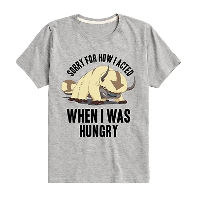 Aang, Sokka, Katara, Zuko, Appa Little & Big Kid Boys Crew Neck Short Sleeve Regular Fit Avatar-The Last Airbender Graphic T-Shirt