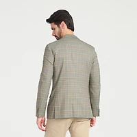 CRICKETEER™ Mens Plaid Stretch Fabric Regular Fit Sport Coat