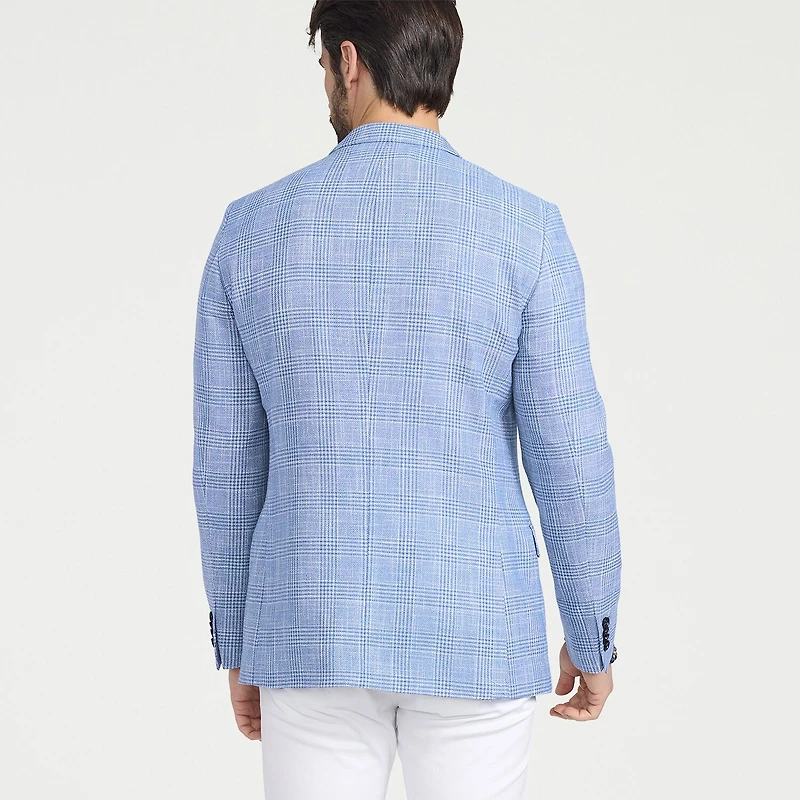 CRICKETEER™ Mens Plaid Stretch Fabric Regular Fit Sport Coat