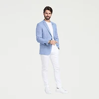 CRICKETEER™ Mens Plaid Stretch Fabric Regular Fit Sport Coat