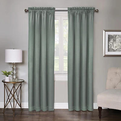 Regal Home Regency Rod Pocket Light-Filtering Single Curtain Panel