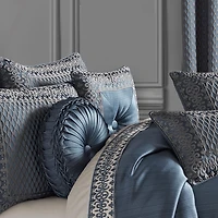 Five Queens Court Leah Square Throw Pillow