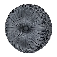 Five Queens Court Leah Round Throw Pillow