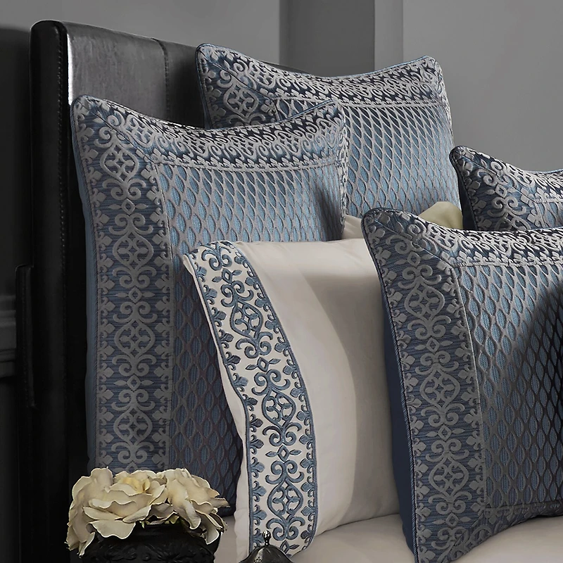 Five Queens Court Leah Reversible Euro Sham
