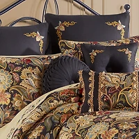 Five Queens Court Stefania Round Throw Pillow