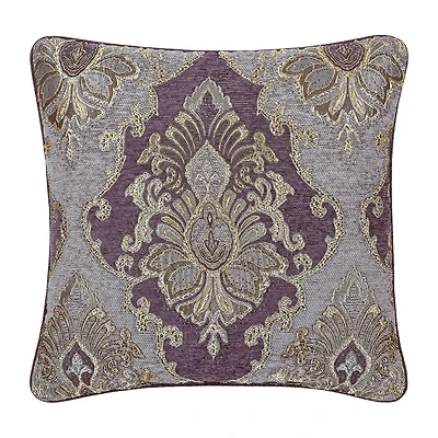 Five Queens Court Dominique Square Throw Pillow