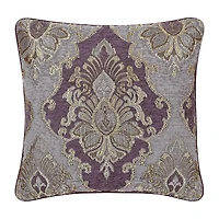 Five Queens Court Dominique Square Throw Pillow