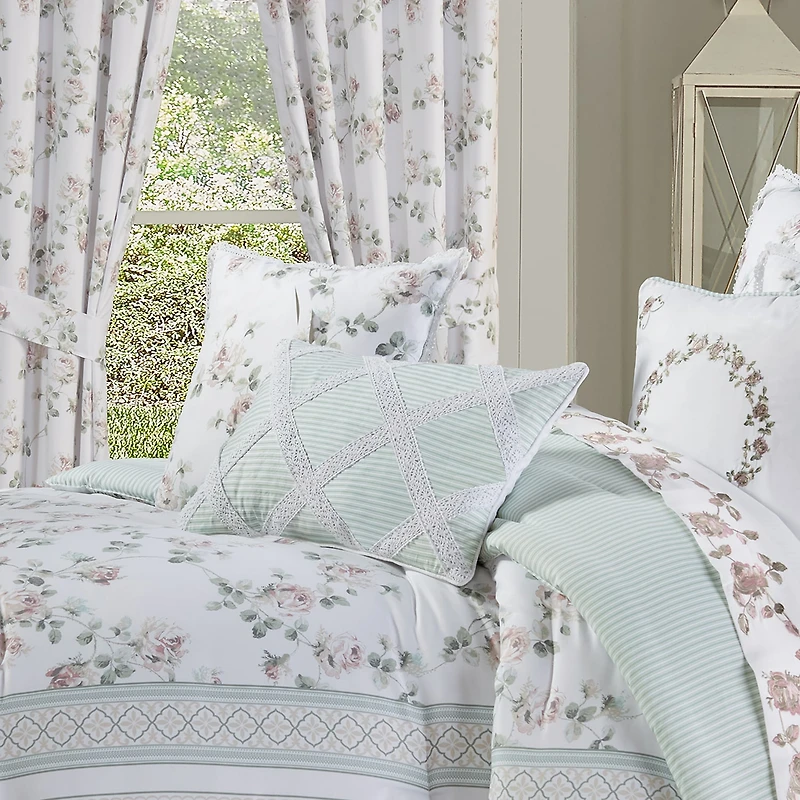 Royal Court Rialto Sage Rectangular Throw Pillow