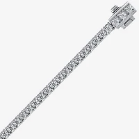 (H-I / I1) 2 CT. T.W. Lab Grown White Diamond 10K or Yellow Gold 7.25 Inch Tennis Bracelet