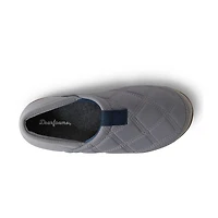 Dearfoams River Closed Back With Collapsible Heel Womens Memory Foam Slip-On Slippers