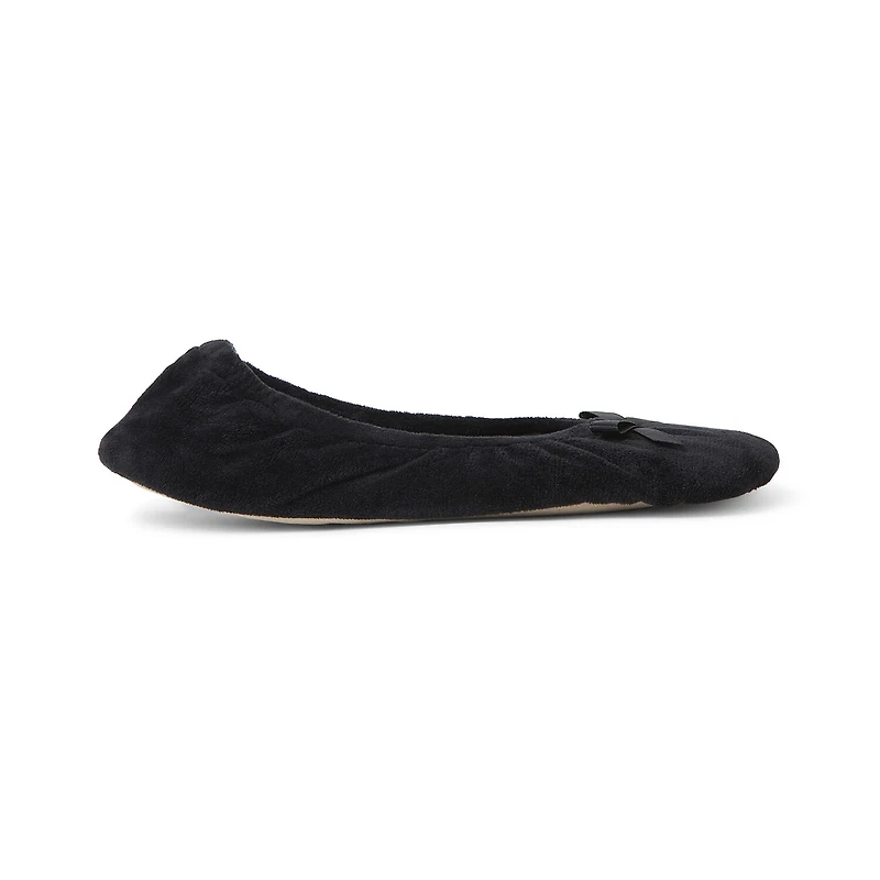 Dearfoams Layla Womens Ballerina Slippers