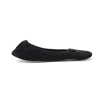Dearfoams Layla Womens Ballerina Slippers