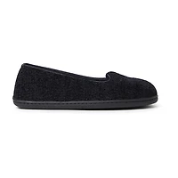 Dearfoams Rebecca Chenille Closed Back Womens Memory Foam Slip-On Slippers