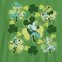 Disney Collection Little & Big Kid Boys Crew Neck Short Sleeve Regular Fit Mickey and Friends Mouse Graphic T-Shirt