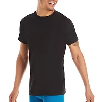 Hanes Comfortsoft Mens 4 Pack Short Sleeve Crew Neck Moisture Wicking T-Shirt