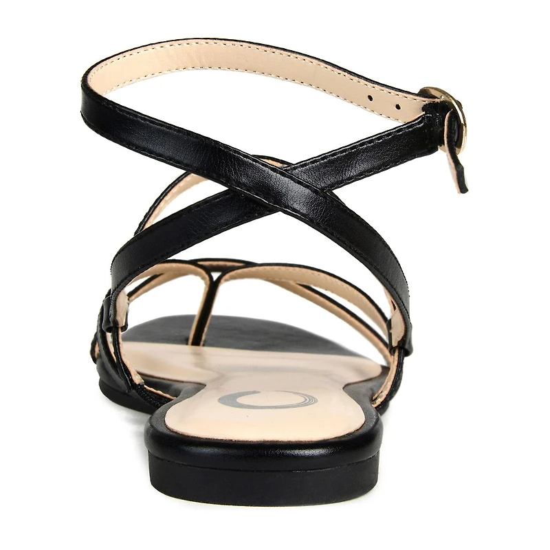 Journee Collection Womens Serissa Flat Sandals