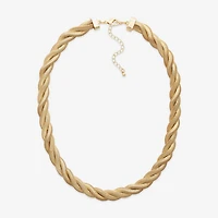Bold Elements Womens Stainless Steel 18 Inch Snake Chain Necklace