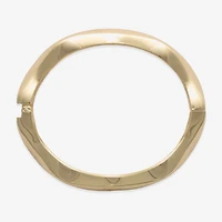 Bold Elements Gold Tone Womens Bangle Bracelet