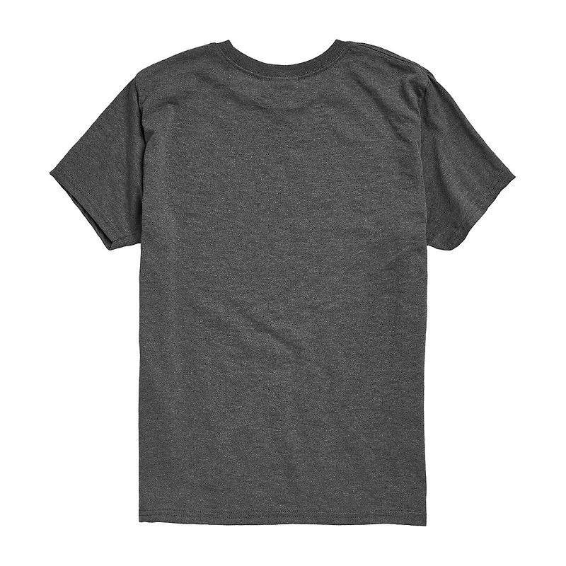Disney Collection Little & Big Kid Boys Crew Neck Short Sleeve Regular Fit Hoppers Graphic T-Shirt