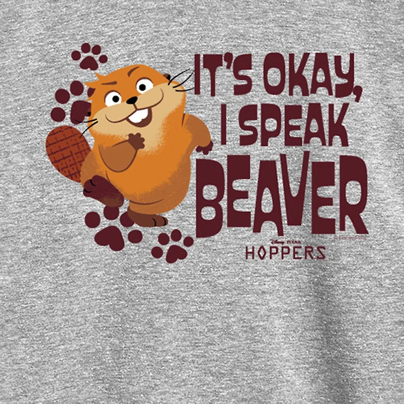 Disney Collection Toddler Boys Crew Neck Long Sleeve Regular Fit Hoppers Graphic T-Shirt