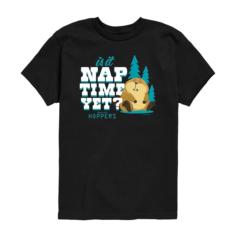 Disney Collection Toddler Boys Crew Neck Short Sleeve Regular Fit Hoppers Graphic T-Shirt