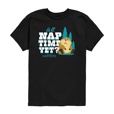 Disney Collection Toddler Boys Crew Neck Short Sleeve Regular Fit Hoppers Graphic T-Shirt
