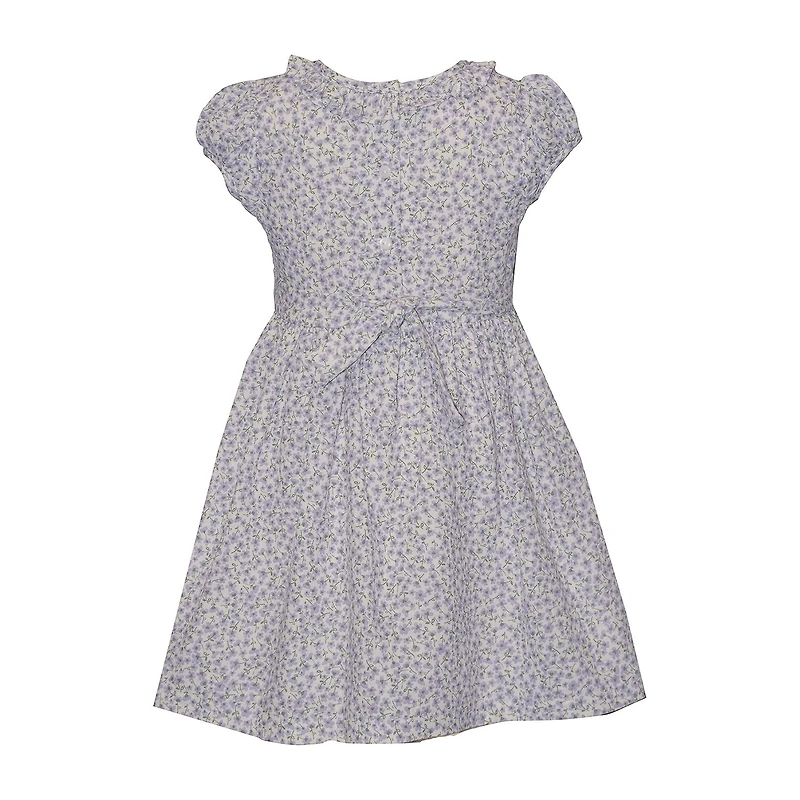 Bonnie Jean Little Girls Short Sleeve Puffed A-Line Dress