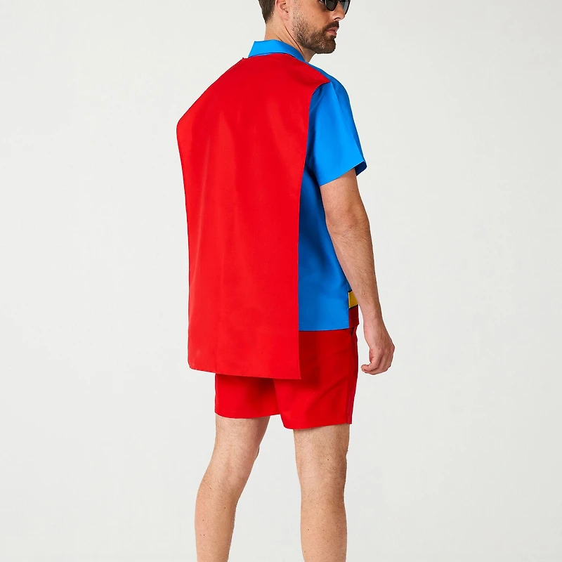 Novelty Mens Short Sleeve Regular Fit Superman Graphic T-Shirt