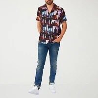 Novelty Mens Short Sleeve Regular Fit Graphic T-Shirt