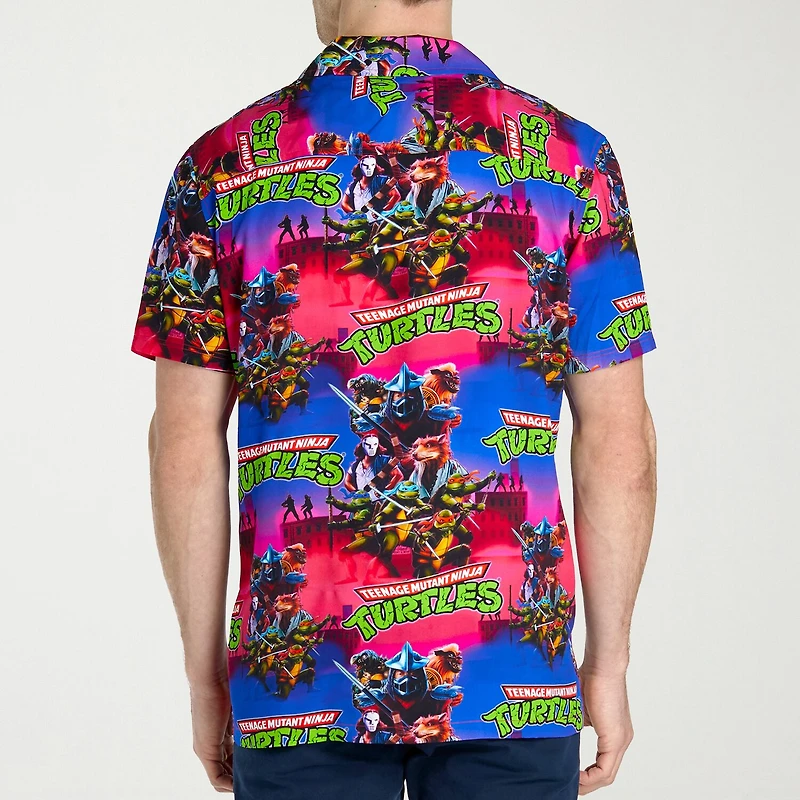 Novelty Mens Short Sleeve Regular Fit Teenage Mutant Ninja Turtles Graphic T-Shirt