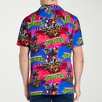 Novelty Mens Short Sleeve Regular Fit Teenage Mutant Ninja Turtles Graphic T-Shirt