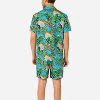 Novelty Mens Short Sleeve Regular Fit Minecraft Graphic T-Shirt