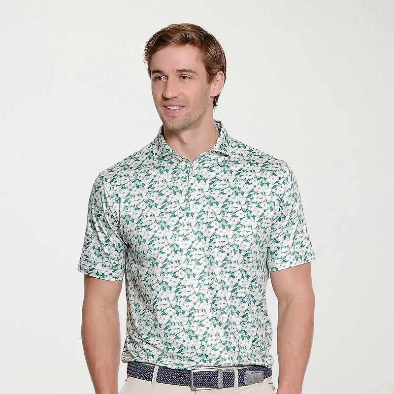 ARCHER LINKS Mens Short Sleeve Polo Shirt