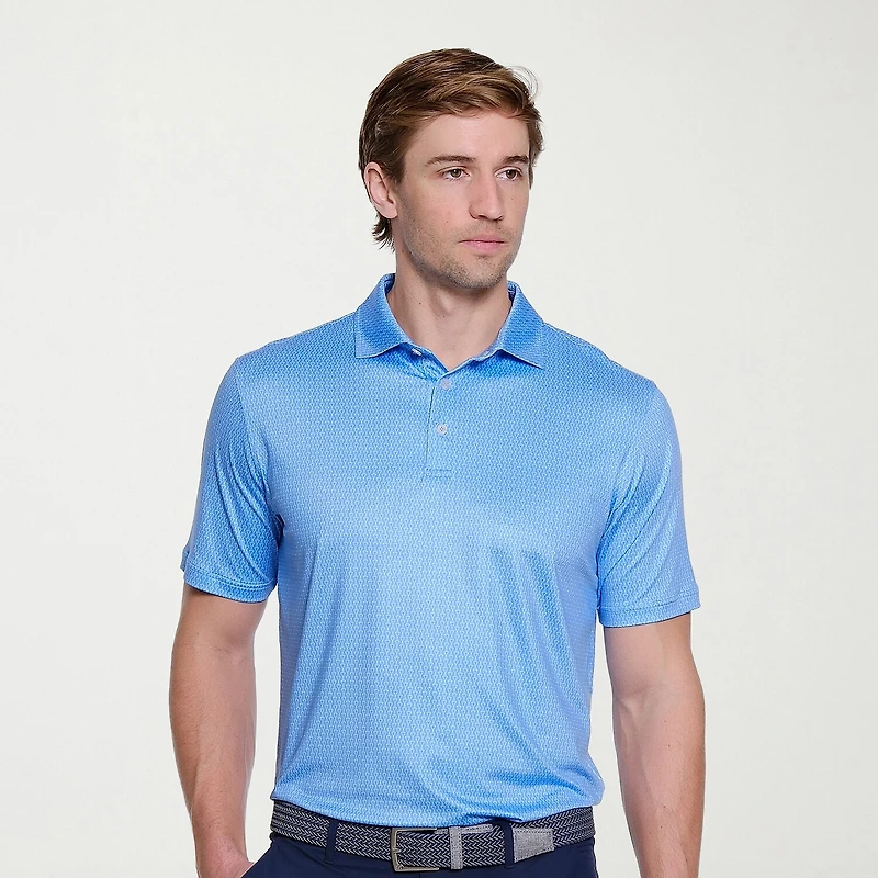 ARCHER LINKS Mens Short Sleeve Polo Shirt