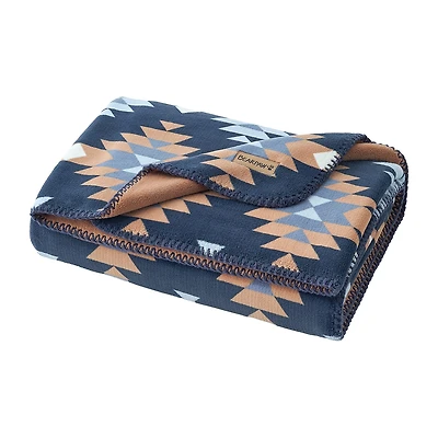 Bearpaw Canyon Reversible Coco Plush Throw