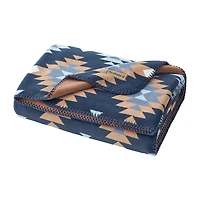 Bearpaw Canyon Reversible Coco Plush Throw