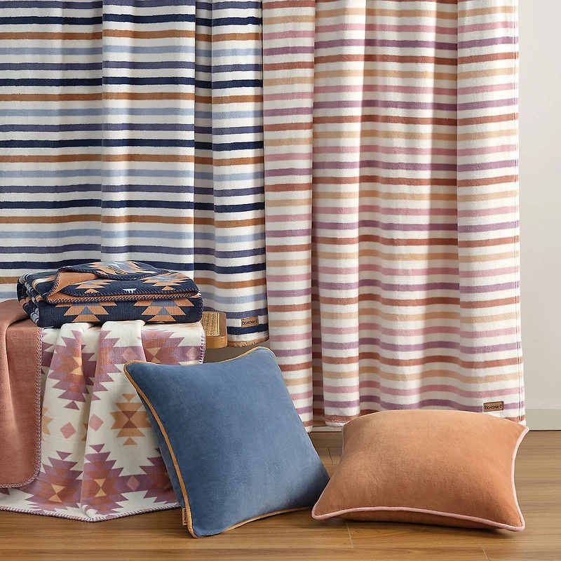 Bearpaw Canyon Reversible Coco Plush Throw