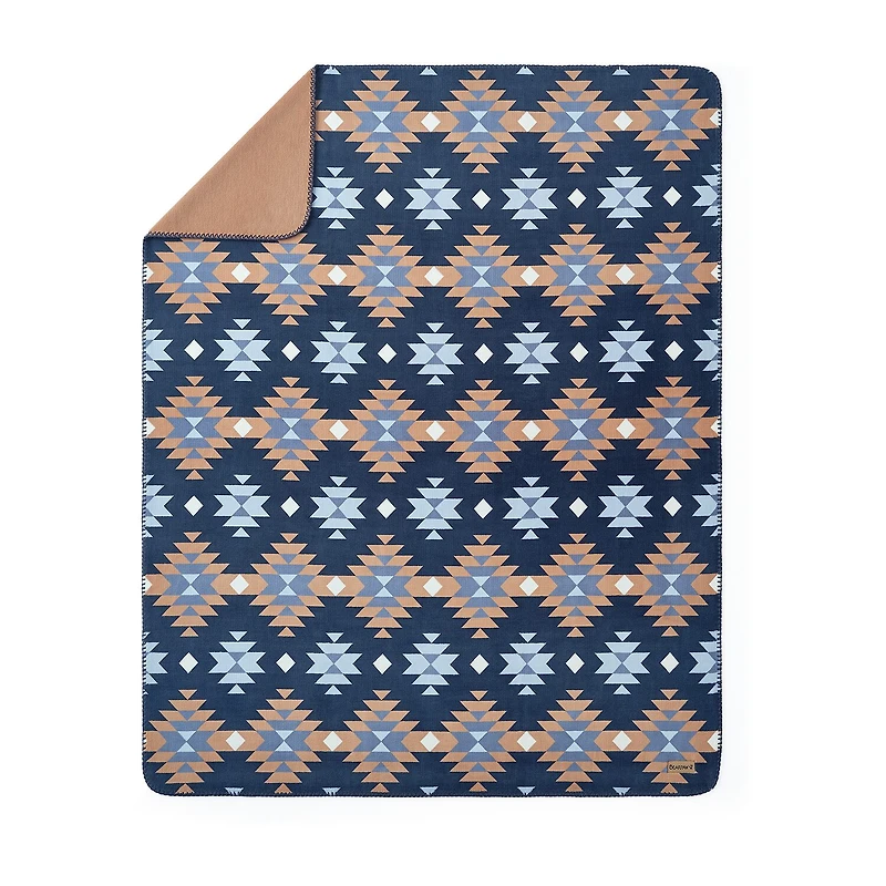 Bearpaw Canyon Reversible Coco Plush Throw
