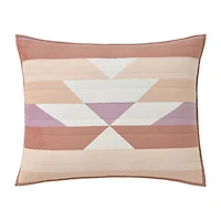 Bearpaw Connor Coco Flannel Reversible Quilt Set