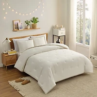 Bearpaw Layton Plush Reversible Comforter Set