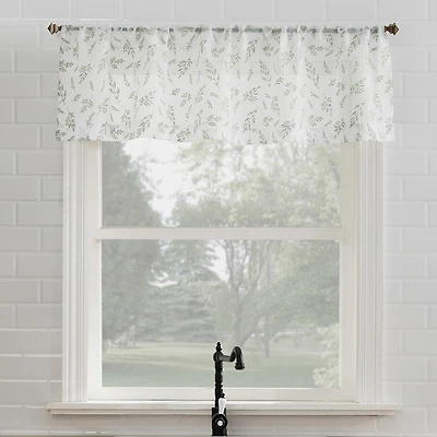 No 918 Rosemary Rod Pocket Tailored Valance