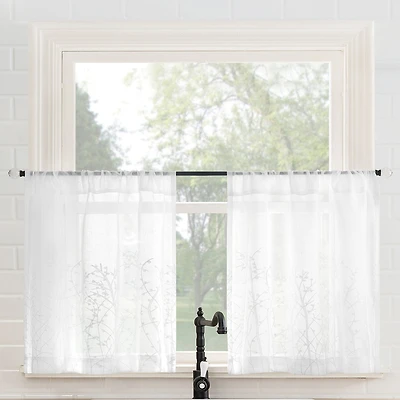 No 918 Eleanora 2-pc. Rod Pocket Window Tier