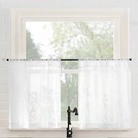 No 918 Eleanora 2-pc. Rod Pocket Window Tier