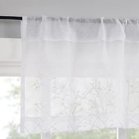 No 918 Eleanora 2-pc. Rod Pocket Window Tier