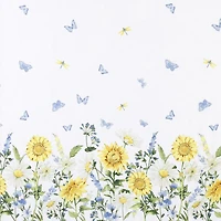 No 918 Spring Meadow 2-pc. Rod Pocket Window Tier