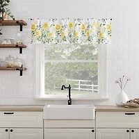 No 918 Spring Meadow 2-pc. Rod Pocket Window Tier