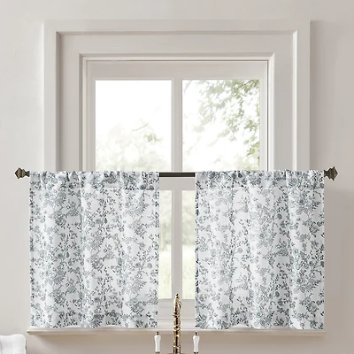 No 918 Addie 2-pc. Rod Pocket Window Tier