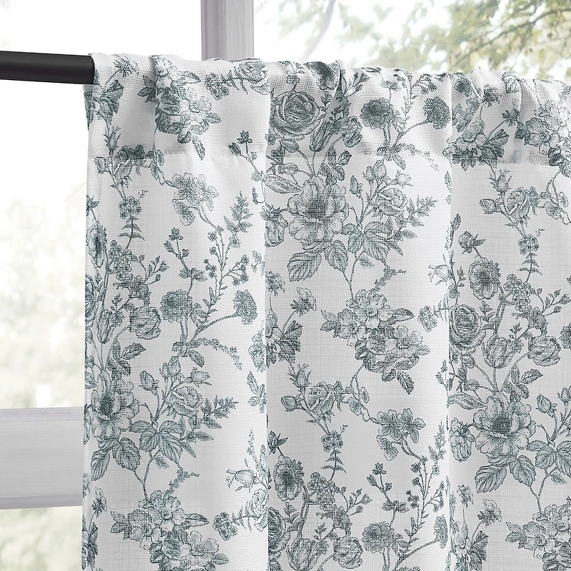 No 918 Addie 2-pc. Rod Pocket Window Tier