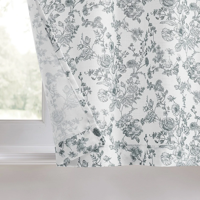 No 918 Addie 2-pc. Rod Pocket Window Tier